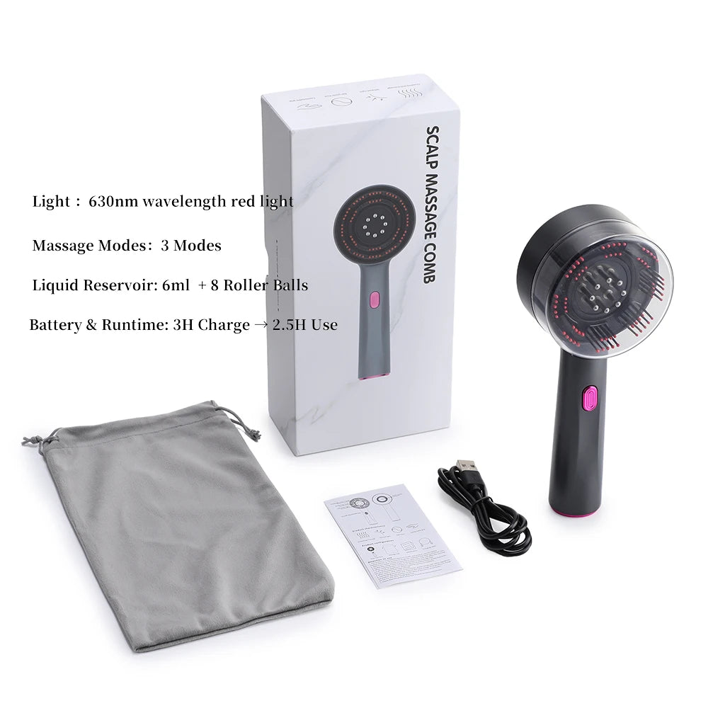 Electric Scalp Massage Comb, Deep Tissue
