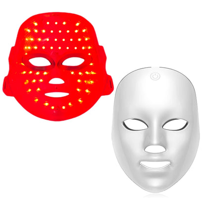 Rechargeable LED Face Mask, 7-Colour Therapy