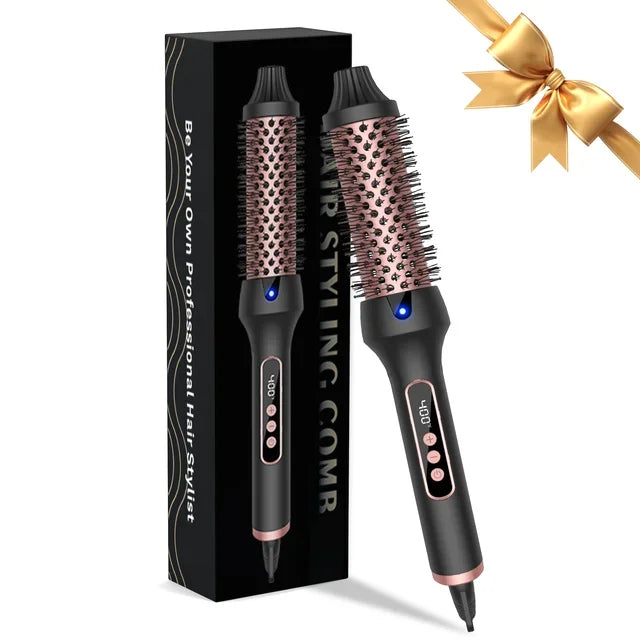 3-in-1 Ionic Heated Styling Brush with Anti-Scald Technology