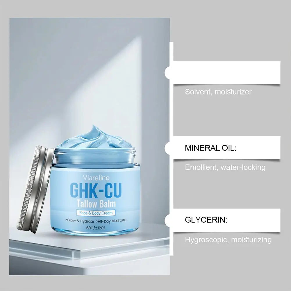 Copper Peptide Tallow Balm, Face & Body