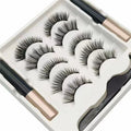 Magnetic Eyelashes Set with Eyeliner & Tweezers | Lumajo