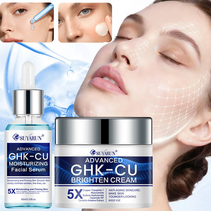 GHK-Cu Anti-Ageing Cream & Serum Set