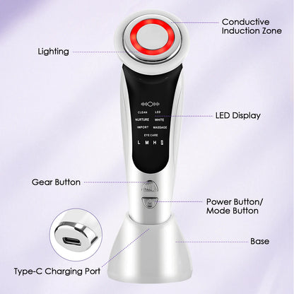 EMS Facial Massager, LED Skin Tightening
