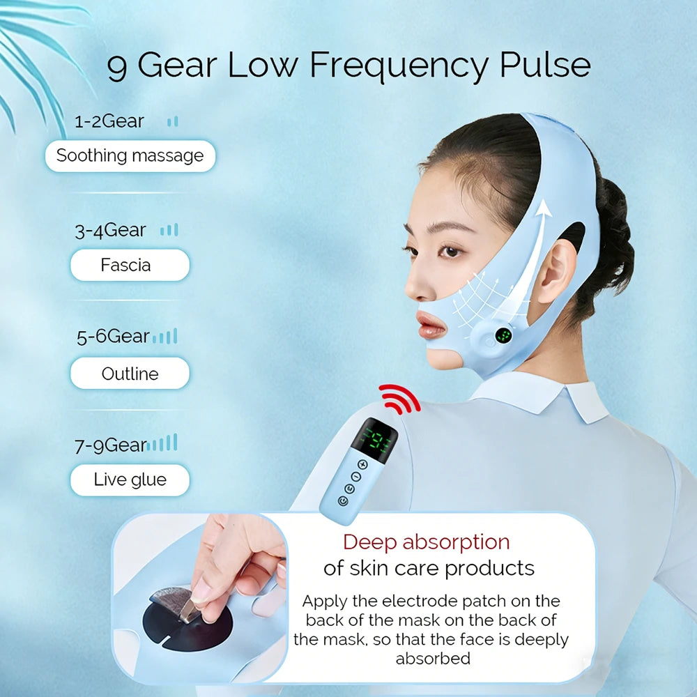 EMS Chin & Cheek Slimming Strap | Lumajo