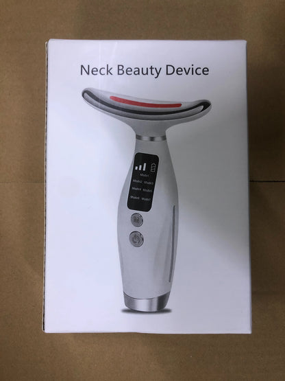 LED Face & Neck Massager, 7-Colour Light Therapy