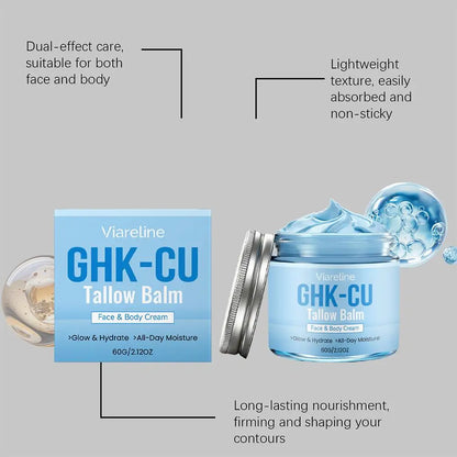Copper Peptide Tallow Balm, Face & Body