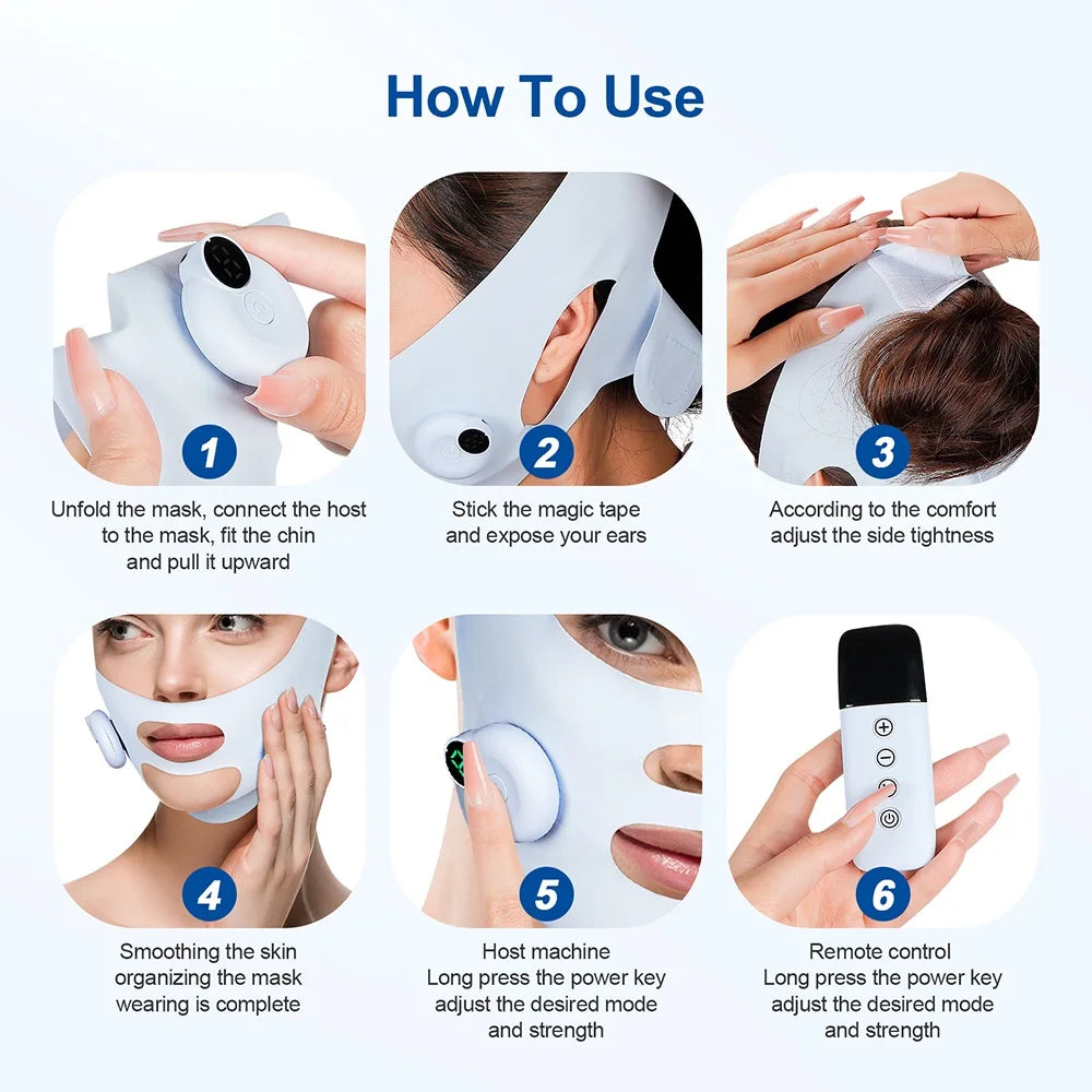EMS Chin & Cheek Slimming Strap | Lumajo