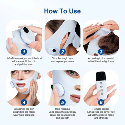 EMS Chin & Cheek Slimming Strap, V-Line Lift