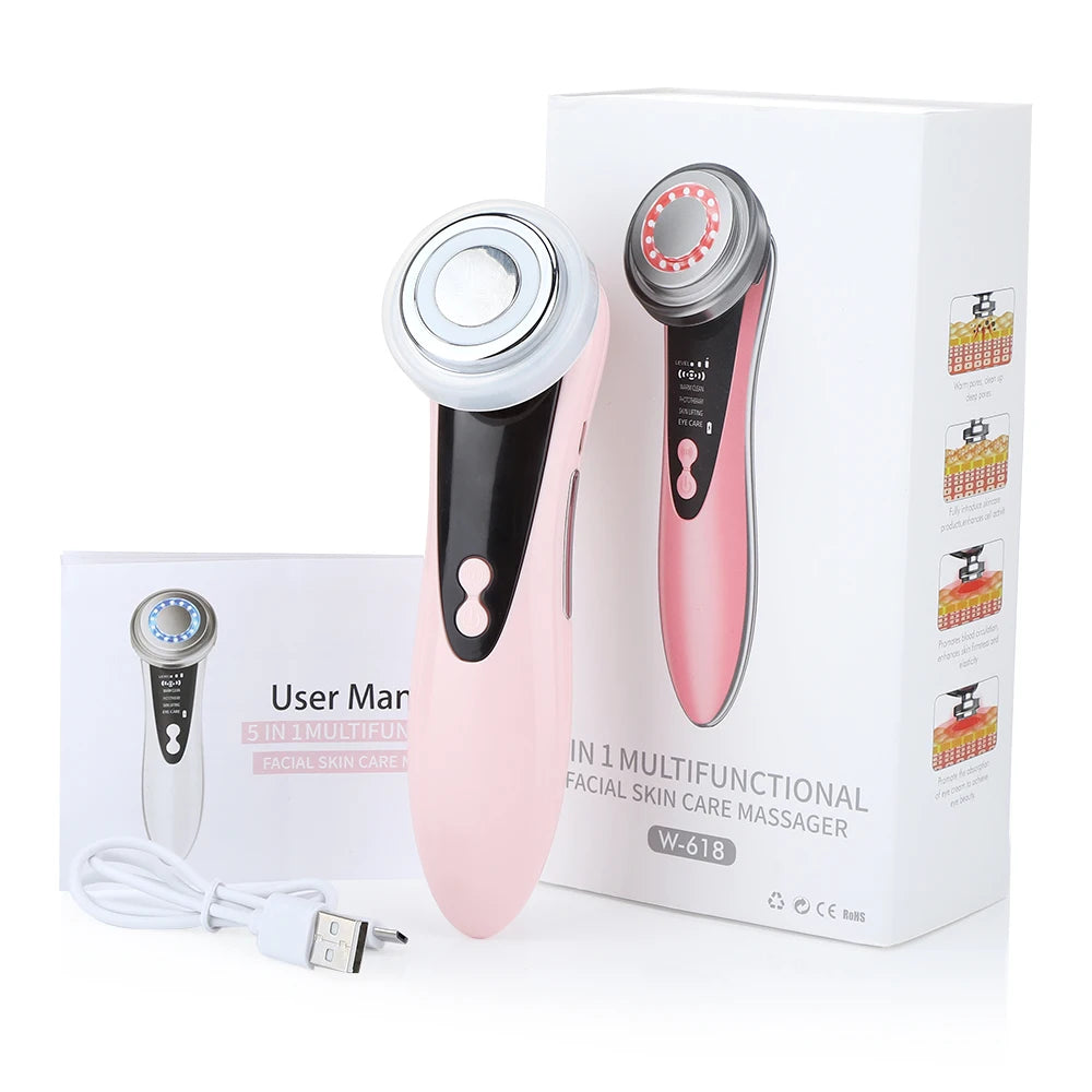 EMS Facial Massager, LED Skin Tightening