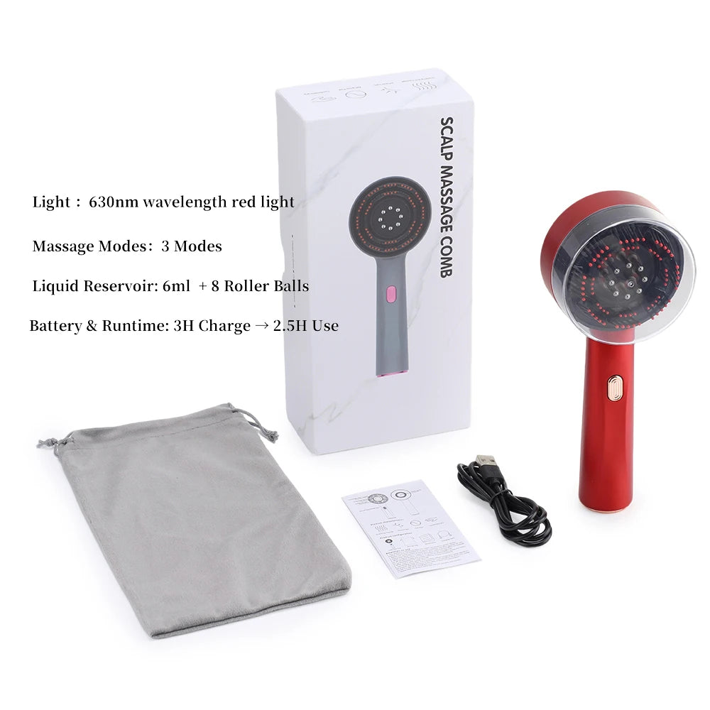 Electric Deep Tissue Scalp Massage Comb | Lumajo