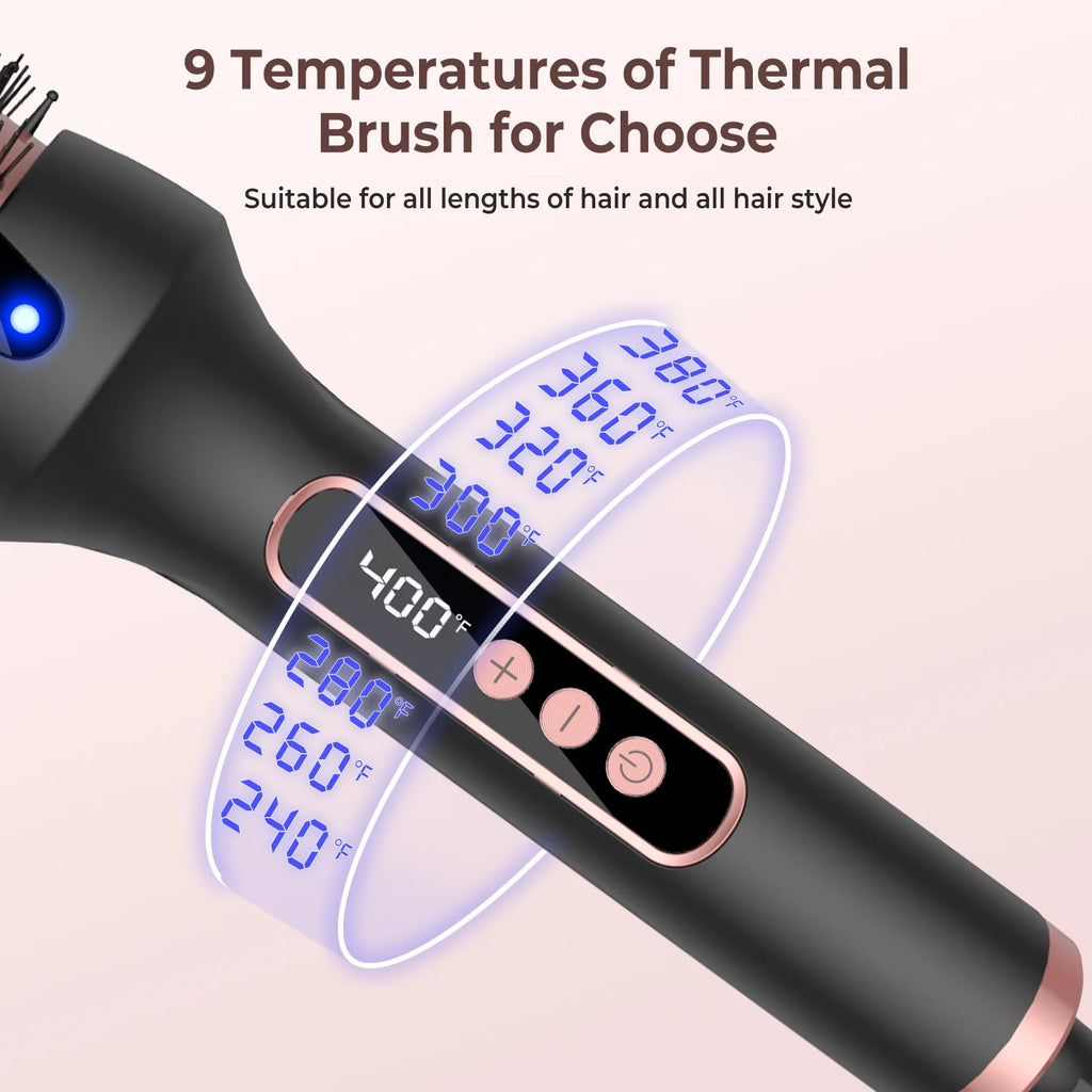 3-in-1 Ionic Heated Styling Brush | Lumajo