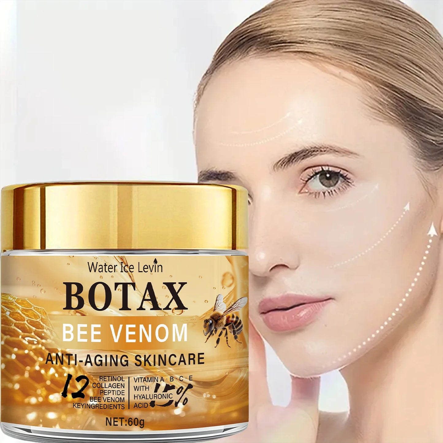 Retinol Bee Venom Peptide Cream, Plumping