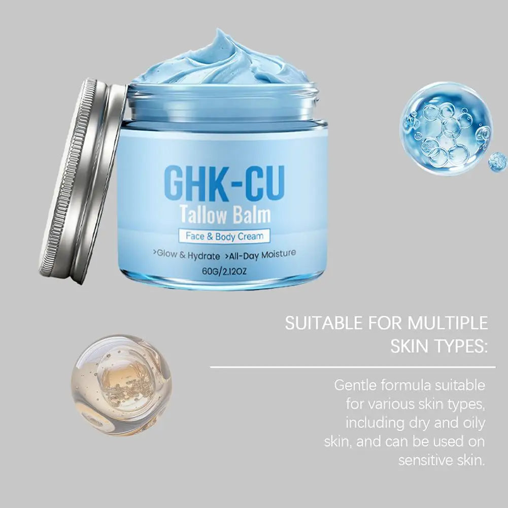 Copper Peptide Tallow Balm, Face & Body
