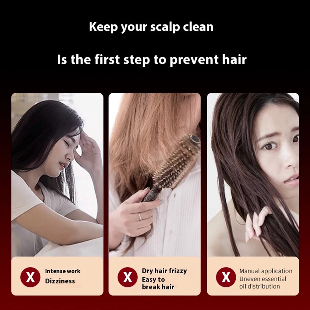 Electric Deep Tissue Scalp Massage Comb | Lumajo