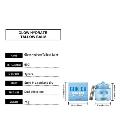 Copper Peptide Tallow Balm, Face & Body