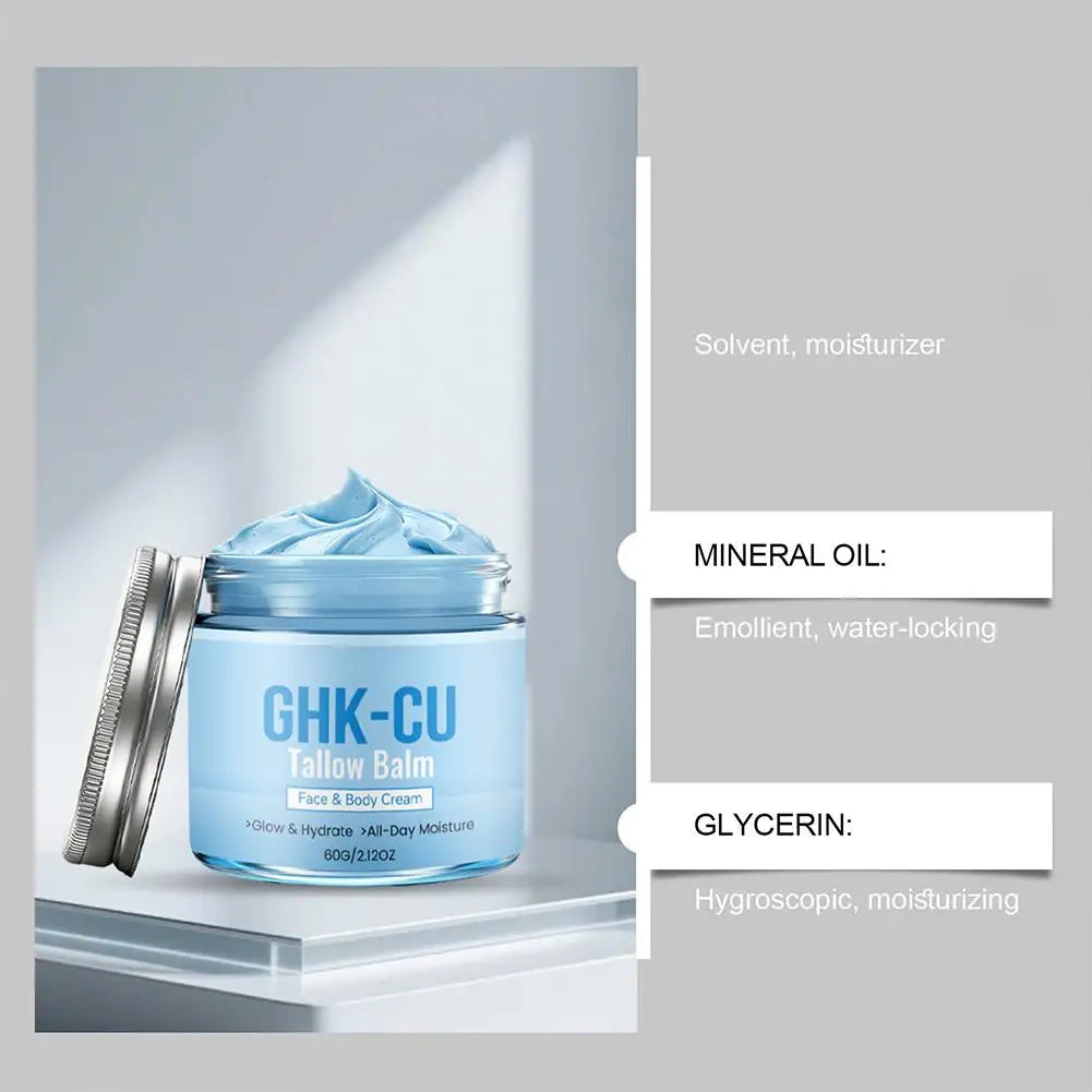 Copper Peptide Tallow Balm, Face & Body