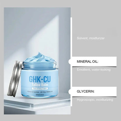 Copper Peptide Tallow Balm, Face & Body
