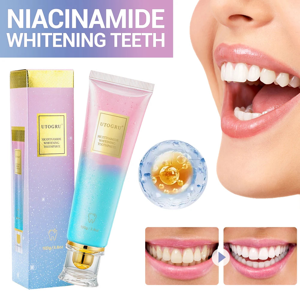 Whitening Toothpaste with Niacinamide & Papaya | Lumajo