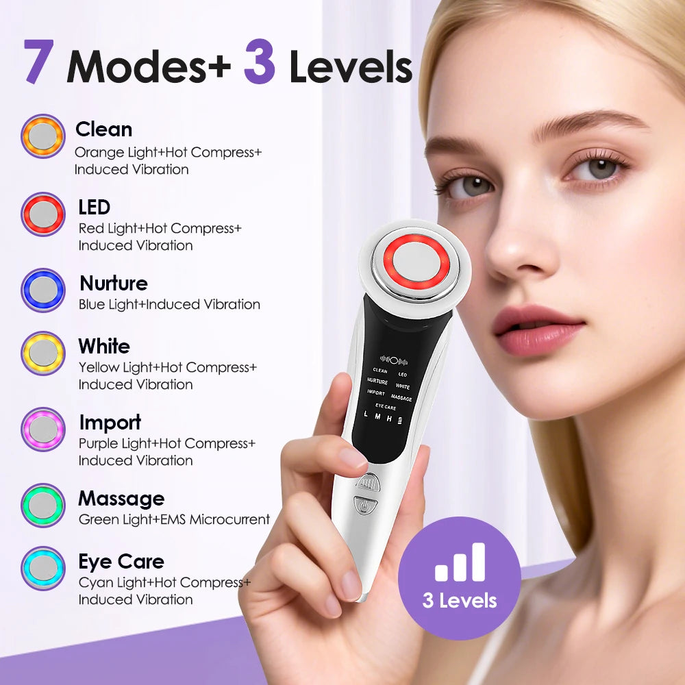 7-in-1 LED Facial Device | Lumajo