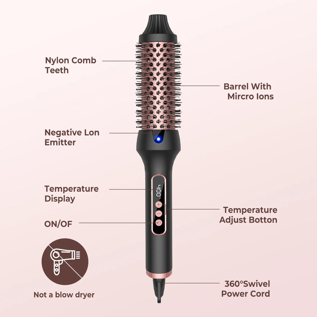 3-in-1 Ionic Heated Styling Brush | Lumajo