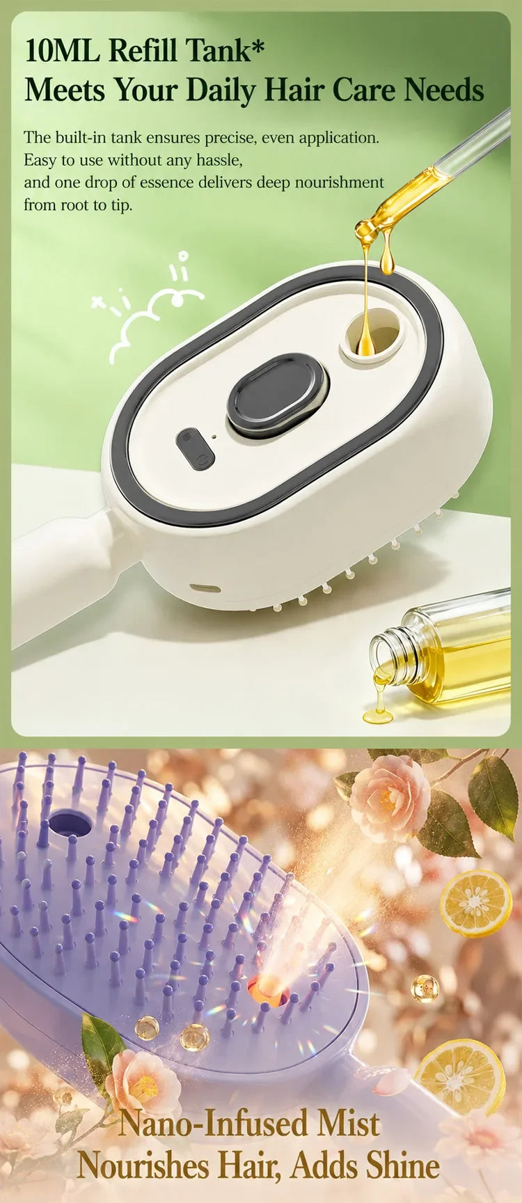 Steam Scalp Massager Brush | Lumajo