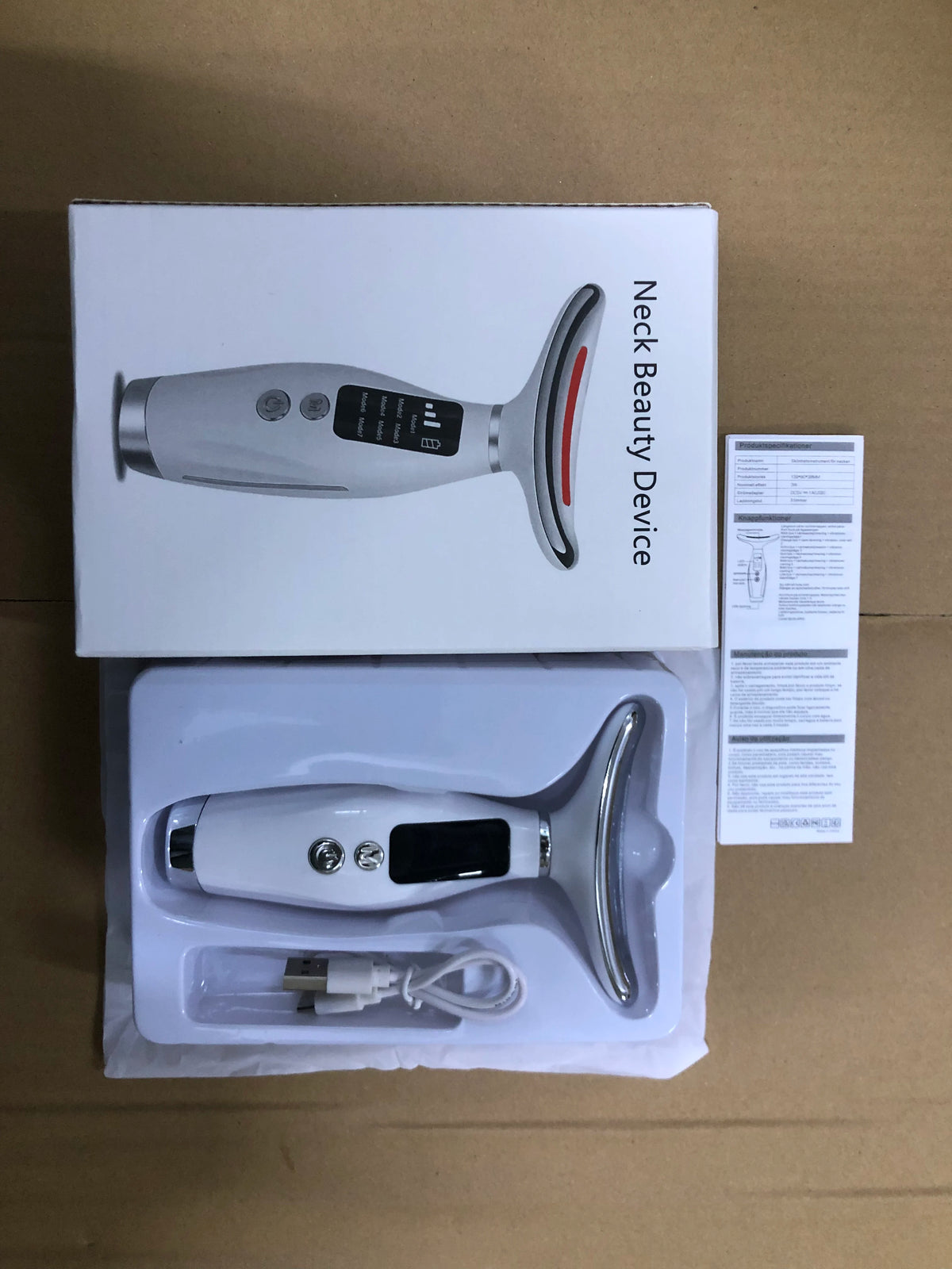 7-Colour LED Face & Neck Massager | Lumajo
