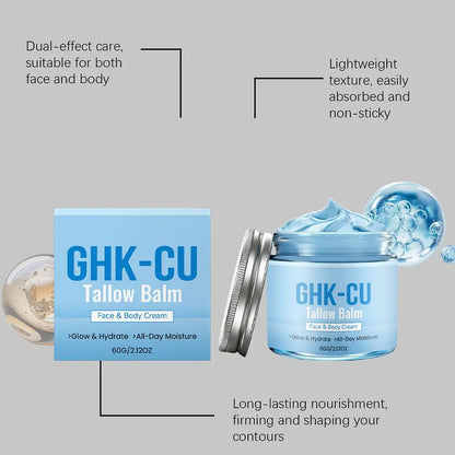Copper Peptide Tallow Balm, Face & Body