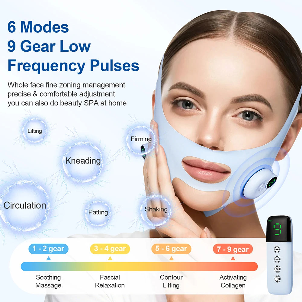 EMS Chin & Cheek Slimming Strap | Lumajo