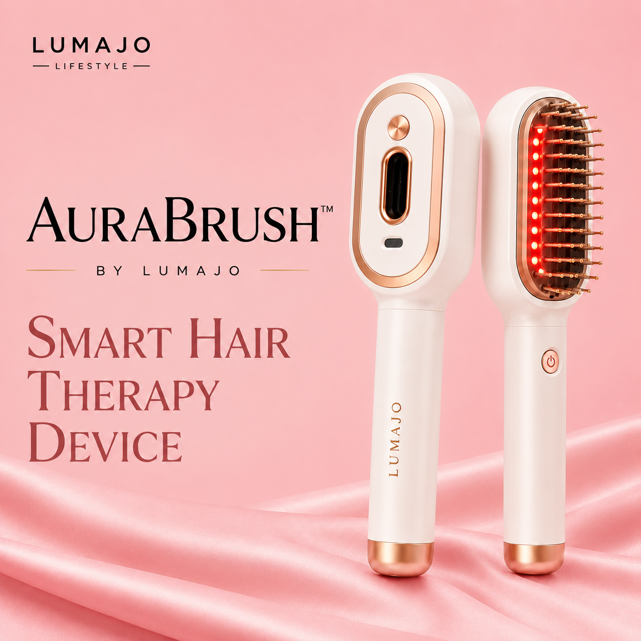 3-in-1 Self-Cleaning Steam Scalp Massager Brush
