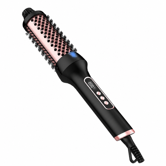 3-in-1 Ionic Heated Styling Brush with Anti-Scald Technology