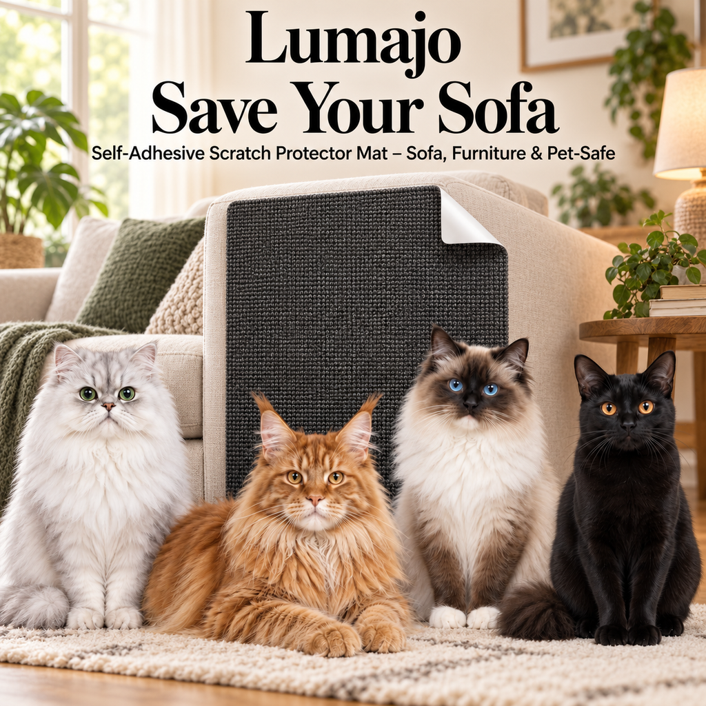 Self-Adhesive Scratch Protector Mat – Sofa, Furniture & Pet-Safe