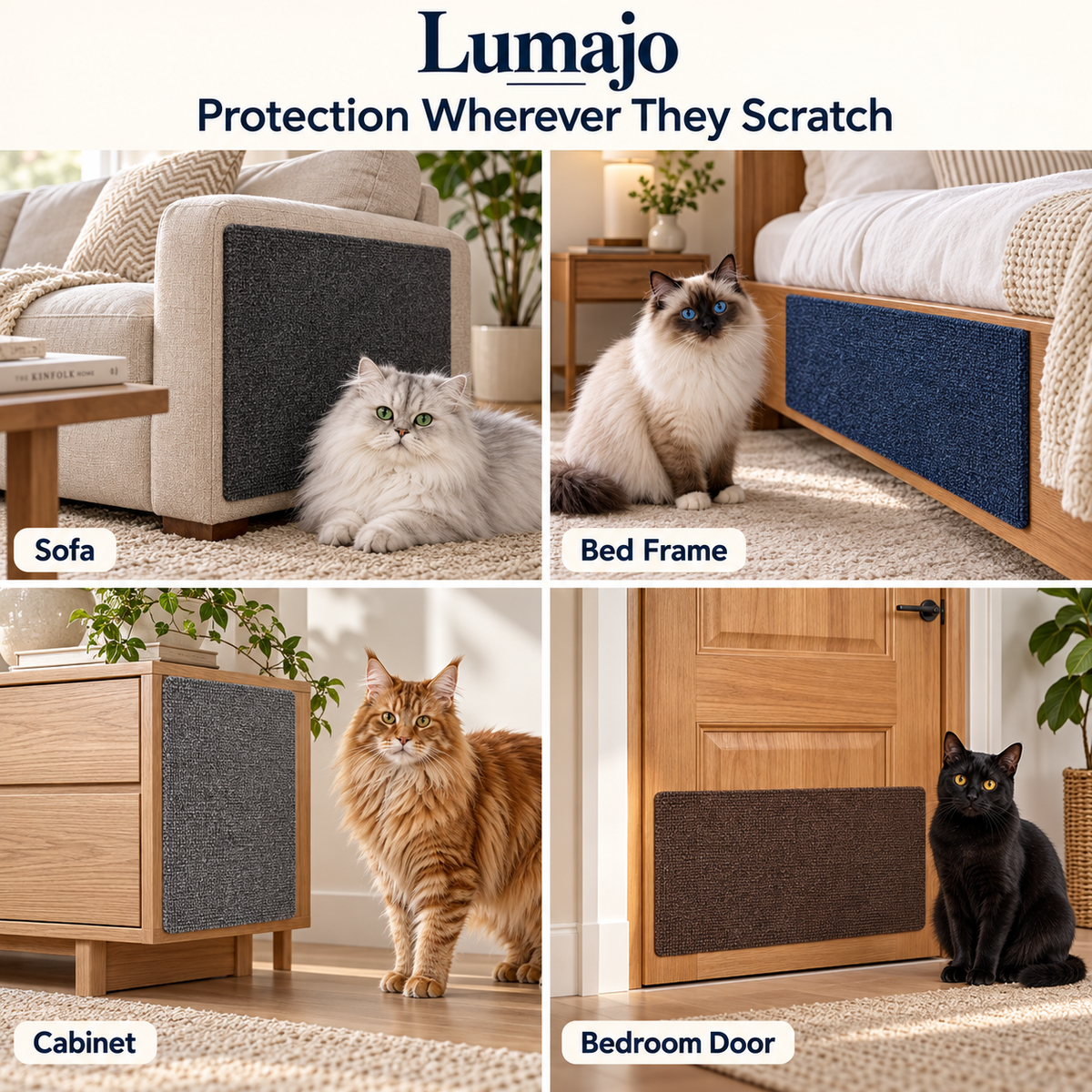 Self-Adhesive Scratch Protector Mat – Sofa, Furniture & Pet-Safe
