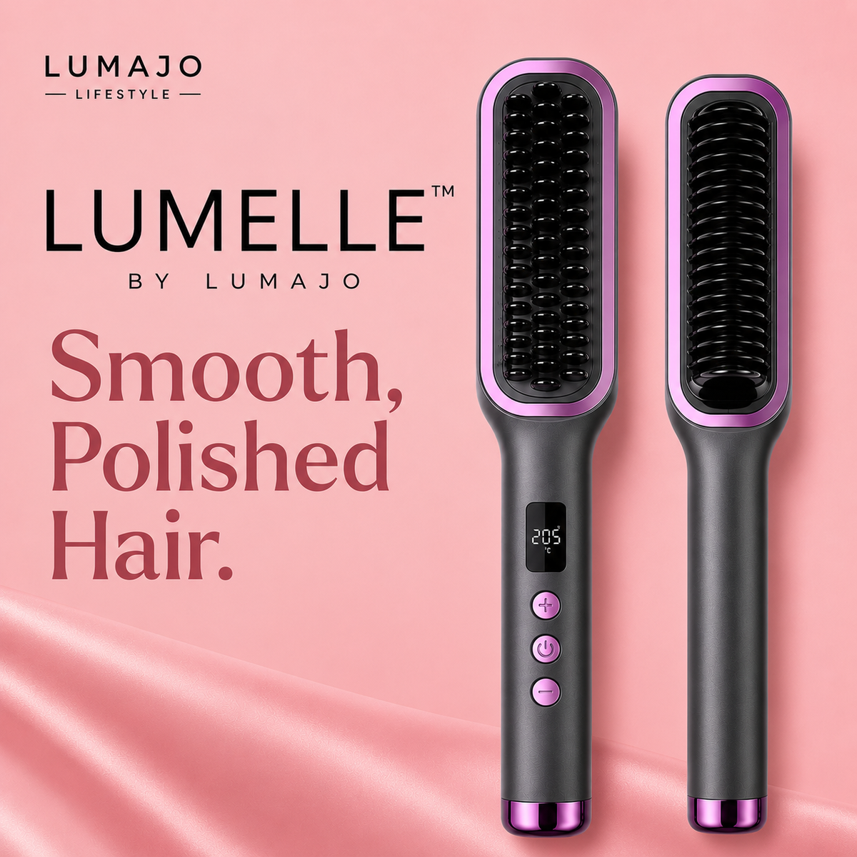 Negative Ion Straightening Brush | Lumajo