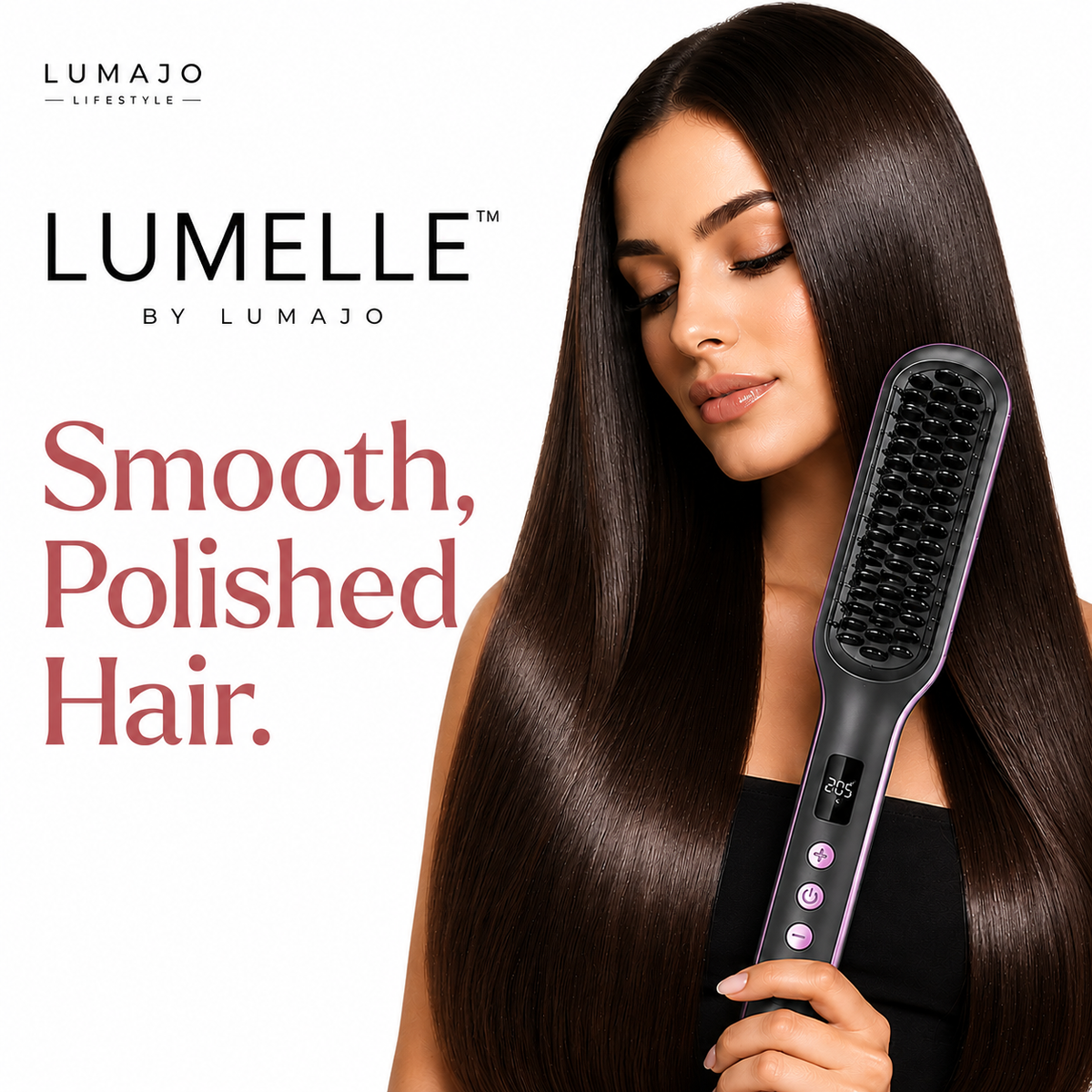 Negative Ion Straightening Brush | Lumajo