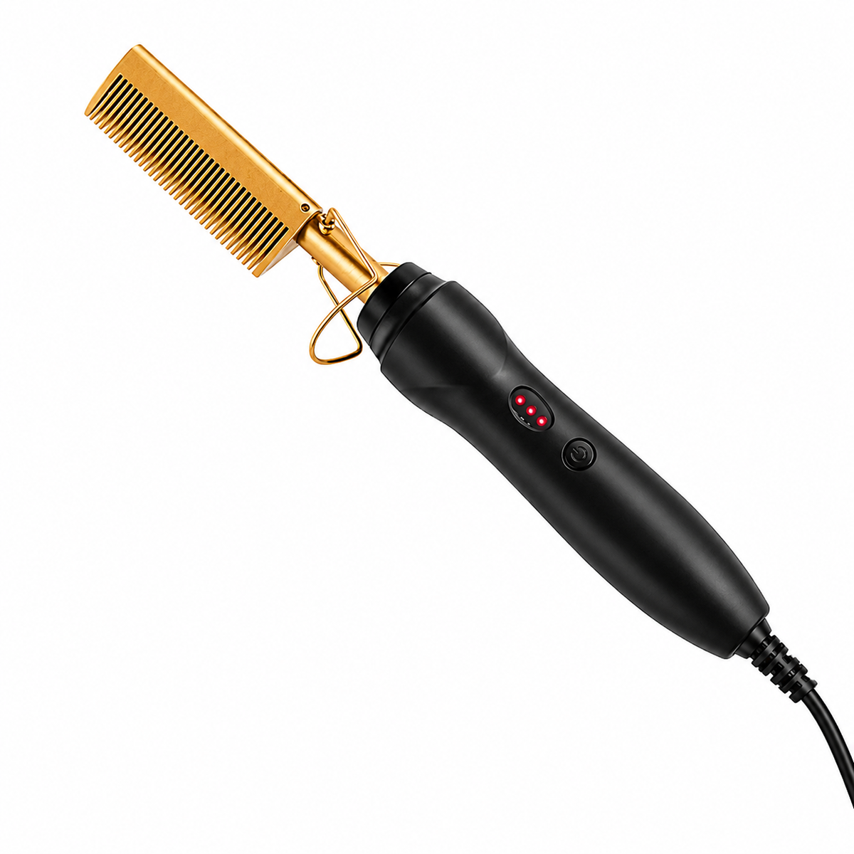 Ceramic Ionic Hot Comb Straightening Brush | Lumajo