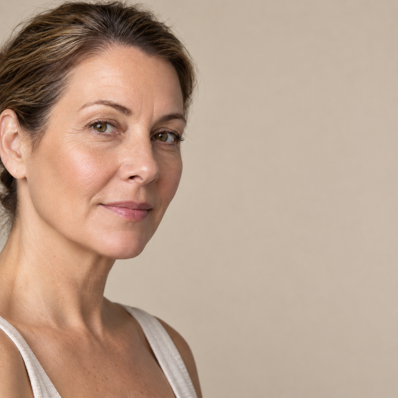 Skin after using Retinol Firming Treatment
