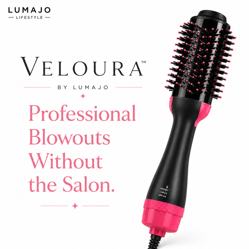 2-in-1 Hair Dryer & Volumising Hot Air Brush