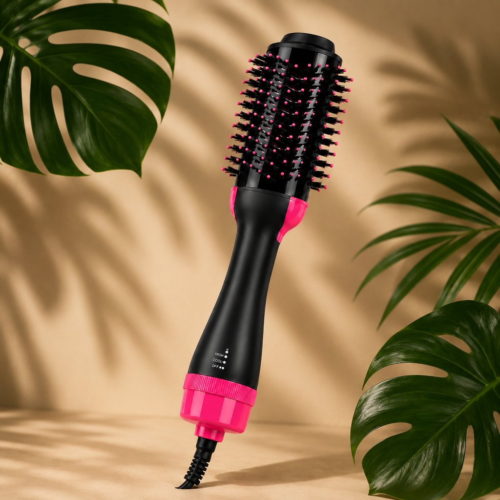 2-in-1 Hair Dryer & Volumising Brush | Lumajo