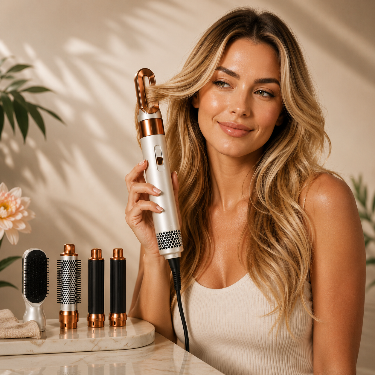 5-in-1 Professional Hair Dryer & Styling Set Zyvora™